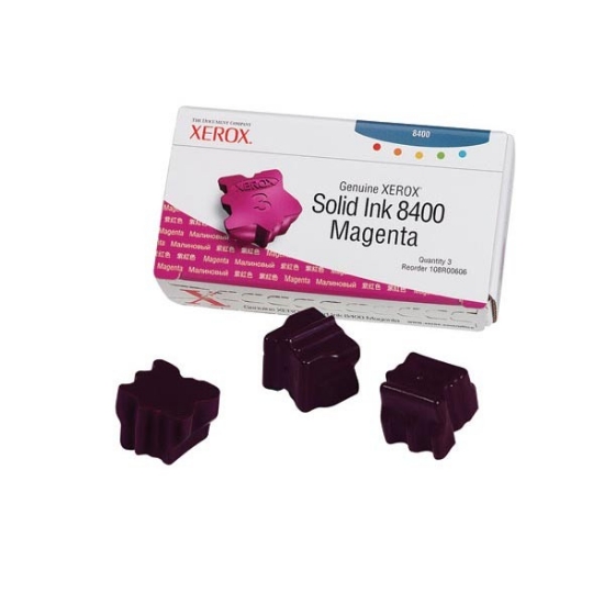 Picture of Xerox 108R00606 OEM Magenta Solid Ink Sticks