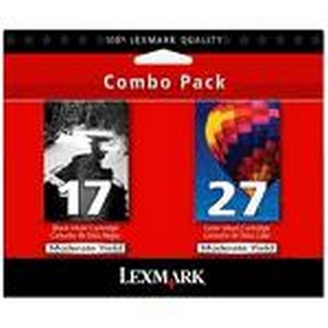 Picture of Lexmark 10N0595 OEM Black Ink Cartridge (2 pk)