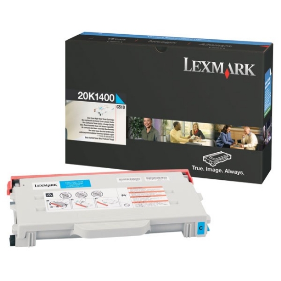 Picture of Lexmark 20K1400 OEM Black Toner Cartridge