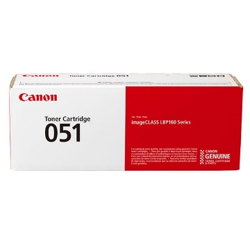 Picture of Canon 2168C001 (Canon 051) Black Toner Cartridge (1700 Yield)