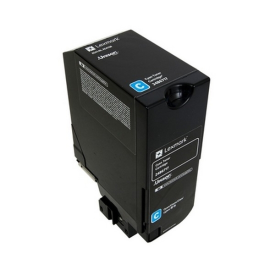 Picture of Lexmark 24B6717 OEM Cyan Laser Toner Cartridge