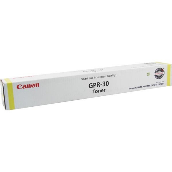 Picture of Canon 2801B003AA (GPR-30Y) Yellow Toner Cartridge (38000 Yield)