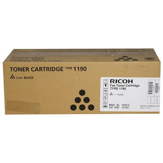 Picture of Ricoh 431007 (Type #1190) OEM Black Toner