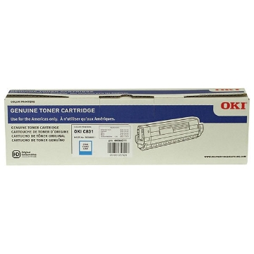 Picture of Okidata 44844511 OEM Cyan Toner Cartridge