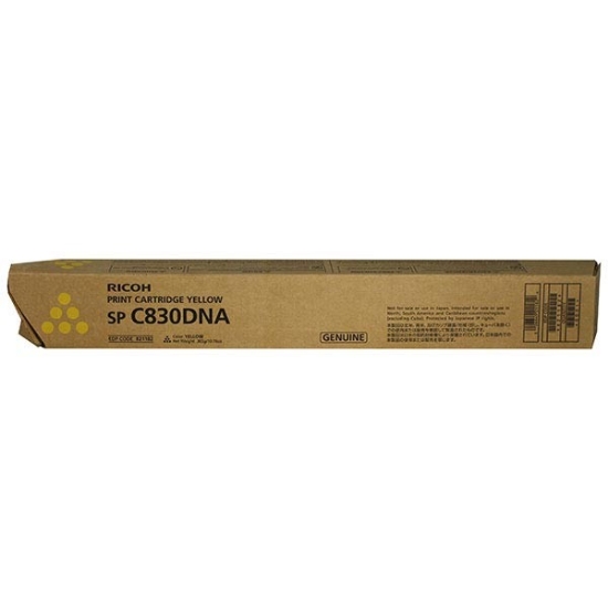 Picture of Ricoh 821182 OEM Yellow Toner Cartridge