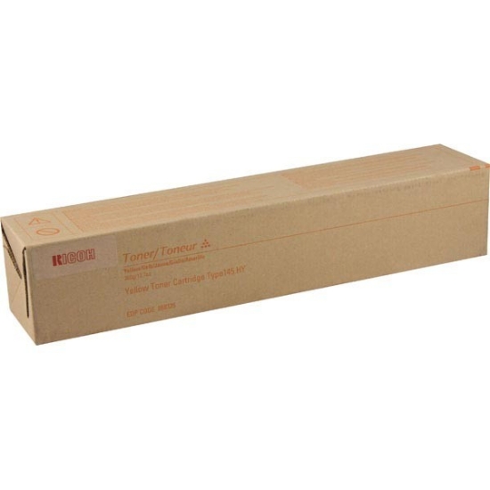 Picture of Ricoh 888309 (Type 145) OEM Yellow Toner Cartridge