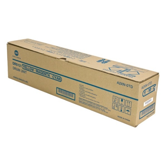 Picture of Konica Minolta A2XN0TD (DR512C) Color Drum Unit (55,000 - 95,000 Yield)