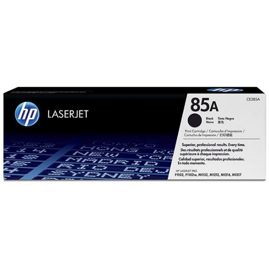Picture of HP CE285A (HP 85A) OEM Black Toner Cartridge
