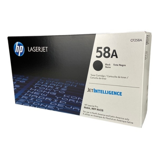 Picture of HP CF258AC (HP 58A) Black Toner Cartridge (3000 Yield)