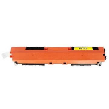 Picture of Compatible CF352A (HP 130A) Compatible HP Yellow Toner Cartridge