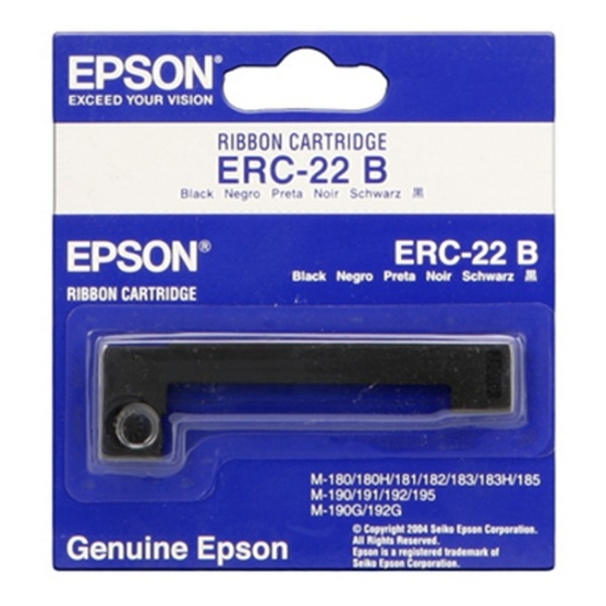 Picture of Epson ERC-22 OEM Black POS Ribbon