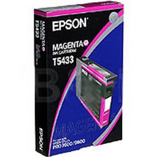 Picture of Epson T543300 OEM Magenta Inkjet Cartridge
