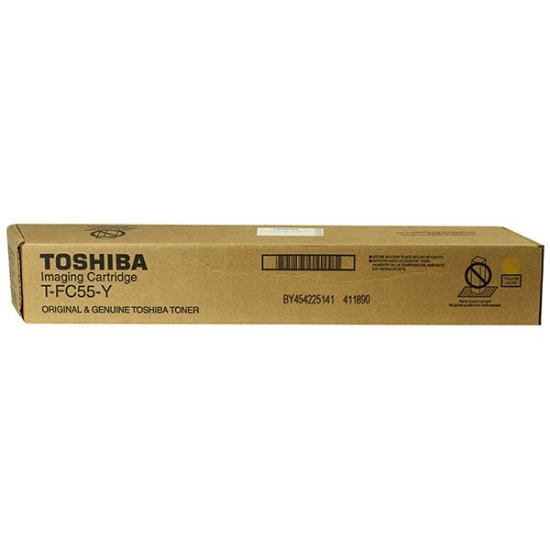 Picture of Toshiba TFC55Y Yellow Toner Cartridge (26500 Yield)
