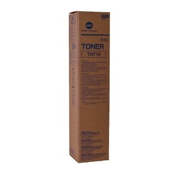 Picture of Konica Minolta TN-710 Black Laser Toner Cartridge (55000 Yield)
