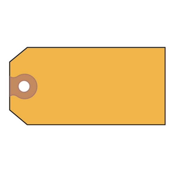 Picture of Unstrung Shipping Tags, 11.5 pt Stock, 4.75 x 2.38, Yellow, 1,000/Box