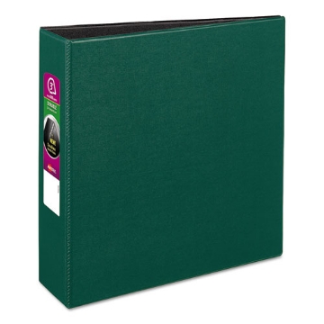 Picture of Durable Non-View Binder With Durahinge And Slant Rings, 3 Rings, 3" Capacity, 11 X 8.5, Green