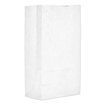 Picture of Grocery Paper Bags, 35 lb Capacity, #12, 7.06" x 4.5" x 12.75", White, 1,000 Bags