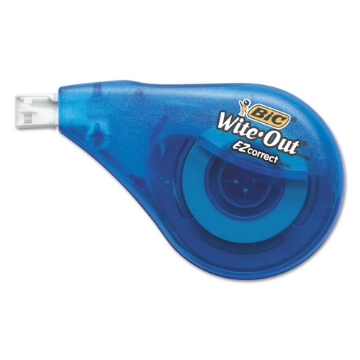 Picture of Wite-Out EZ Correct Correction Tape, Non-Refillable, Randomly Assorted Applicator Colors, 0.17" x 472"