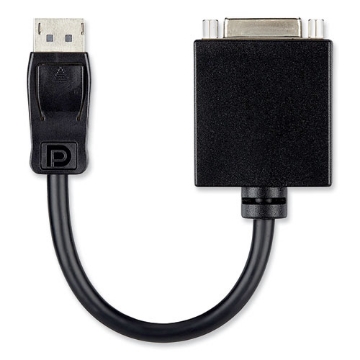 Picture of Displayport To Dvi Adapter, 5", Black