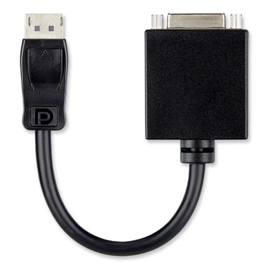 Picture of Displayport To Dvi Adapter, 5", Black