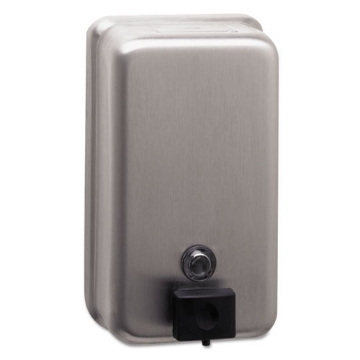 Picture of Classicseries Surface-Mounted Soap Dispenser, 40 Oz, 4.75 X 3.5 X 8.13, Stainless Steel