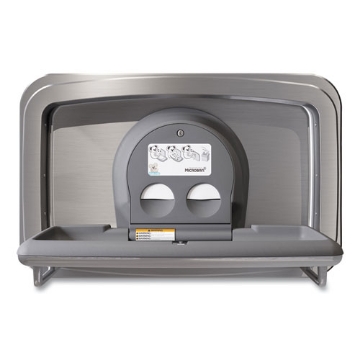 Picture of Baby Changing Station, Wall Horizontal Mount, 37.06 X 21.63, Gray