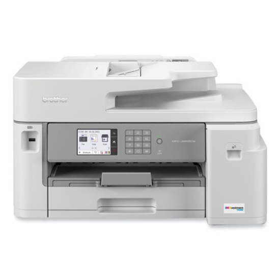 Picture of mfc-j5855dw inkvestment tank all-in-one color inkjet printer, copy/fax/print/scan
