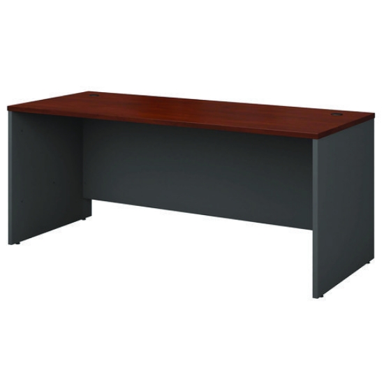 Picture of Series C Collection Desk Shell, 71.13" X 29.38" X 29.88", Hansen Cherry/graphite Gray