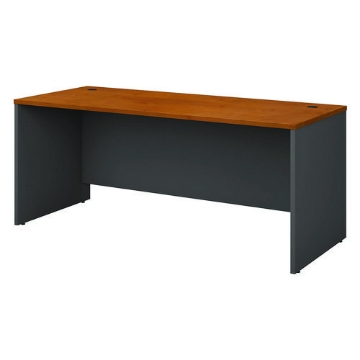 Picture of Series C Collection Desk Shell, 71.13" X 29.38" X 29.88", Natural Cherry/graphite Gray