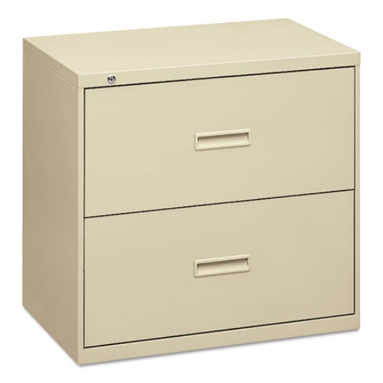 Picture of 400 Series Lateral File, 2 Legal/letter-Size File Drawers, Putty, 36" X 18" X 28"