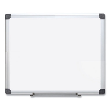 Picture of Porcelain Value Dry Erase Board, 48 x 96, White Surface, Silver Aluminum Frame