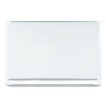 Picture of gold ultra magnetic dry erase boards, 36 x 24, white surface, white aluminum frame