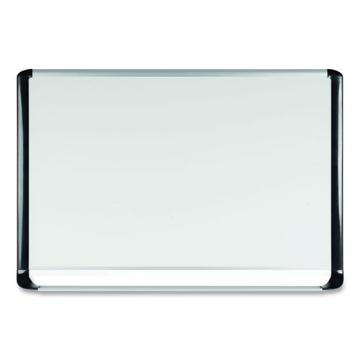 Picture of gold ultra magnetic dry erase boards, 48 x 36, white surface, black aluminum frame