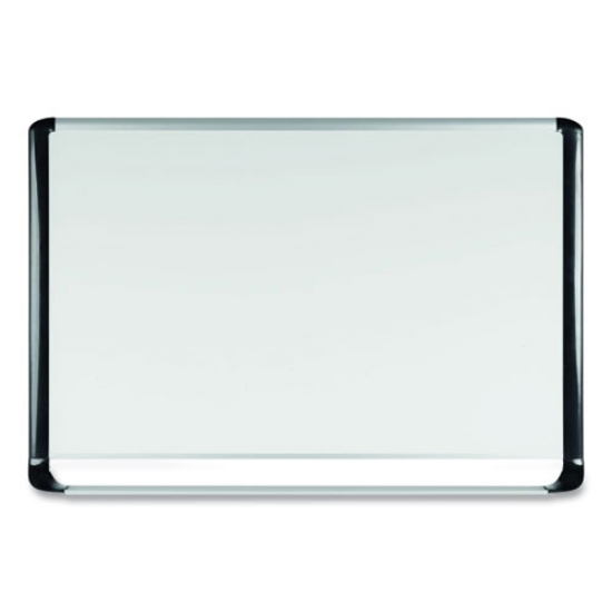 Picture of gold ultra magnetic dry erase boards, 48 x 36, white surface, black aluminum frame