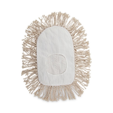 Picture of Wedge Dust Mop Head, Cotton, 17.5 x 13.5, White