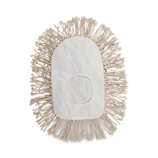 Picture of Wedge Dust Mop Head, Cotton, 17.5 x 13.5, White