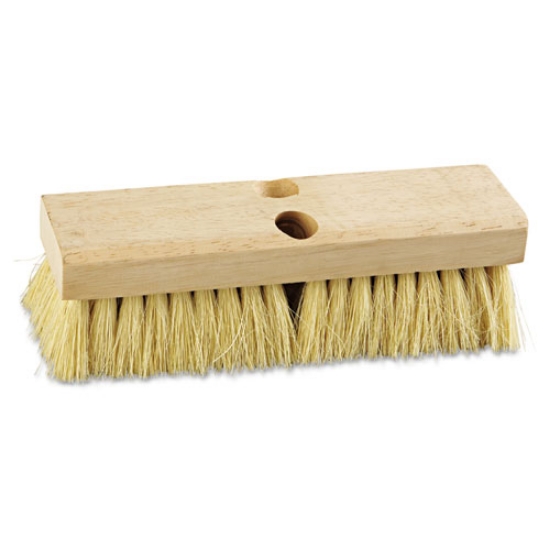 Picture of Deck Brush Head, 2" White Tampico Bristles, 10" Brush