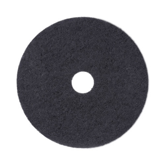 Picture of Stripping Floor Pads, 19" Diameter, Black, 5/carton