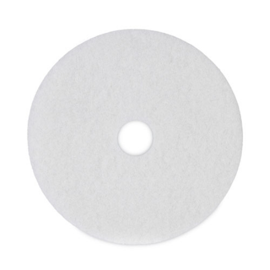Picture of Polishing Floor Pads, 19" Diameter, White, 5/carton