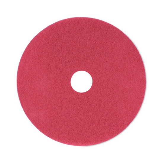 Picture of Buffing Floor Pads, 21" Diameter, Red, 5/carton
