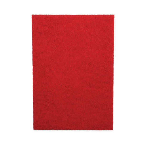 Picture of Buffing Floor Pads, 28 x 14, Red, 10/Carton
