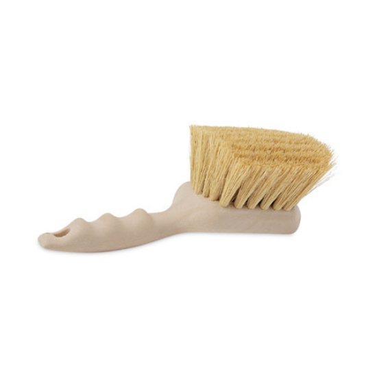 Picture of Utility Brush, Cream Tampico Bristles, 5.5" Brush, 3" Tan Plastic Handle