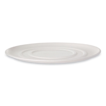 Picture of Worldview Sugarcane Pizza Trays, 16 X 16 X 02, White, 50/carton
