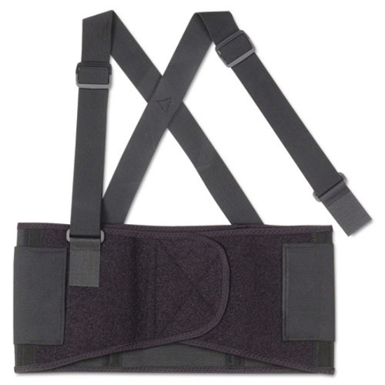 Picture of Proflex 1650 Economy Elastic Back Support Brace, Large, 34" To 38" Waist, Black