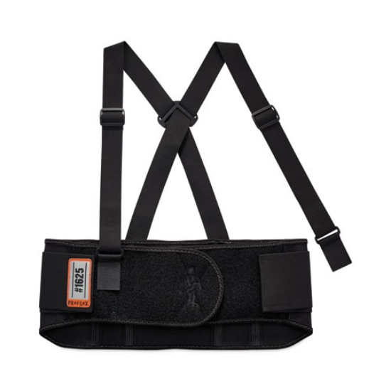 Picture of ProFlex 1625 Elastic Back Support Brace, Small, 25" to 30" Waist, Black, Ships in 1-3 Business Days
