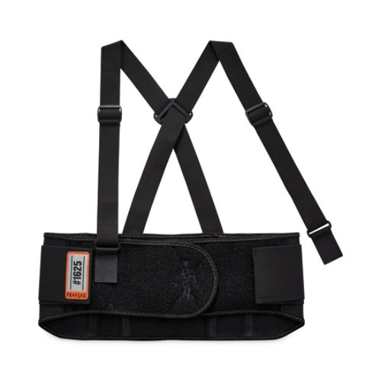 Picture of ProFlex 1625 Elastic Back Support Brace, Medium, 30" to 34" Waist, Black, Ships in 1-3 Business Days