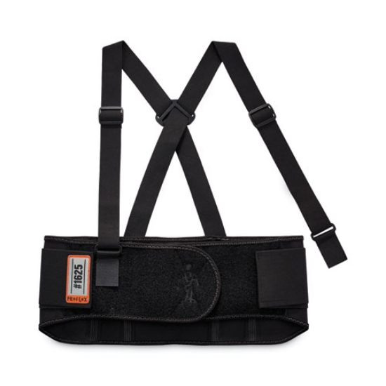 Picture of ProFlex 1625 Elastic Back Support Brace, 3X-Large, 46" to 52" Waist, Black, Ships in 1-3 Business Days