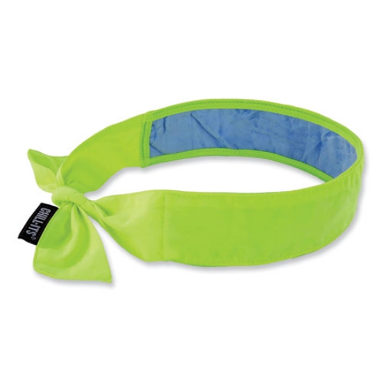 Picture of Chill-Its 6700CT Cooling Bandana PVA Tie Headband, One Size Fits Most, Lime, Ships in 1-3 Business Days
