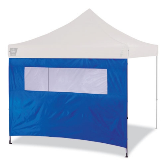 Picture of Shax 6092 Pop-Up Tent Sidewall with Mesh Window, Single Skin, 10 ft x 10 ft, Polyester, Blue, Ships in 1-3 Business Days