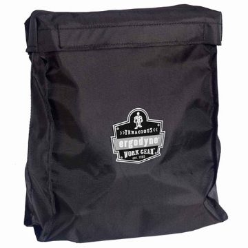 Picture of Arsenal 5183 Full Mask Respirator Bag with Hook-and-Loop Closure, 9.5 x 4 x 12, Black, Ships in 1-3 Business Days